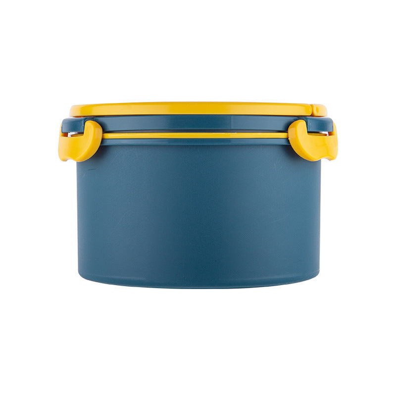 2 Layer Microwave Cycle Lunch Box(SA2405-06)-Yellow Over Green Apricot