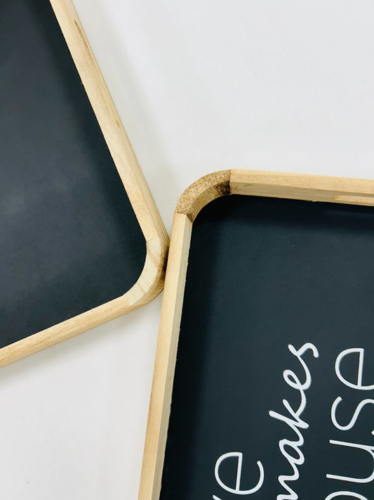 2 PCs Black Theme Tray Set-YF24(4861) Apricot