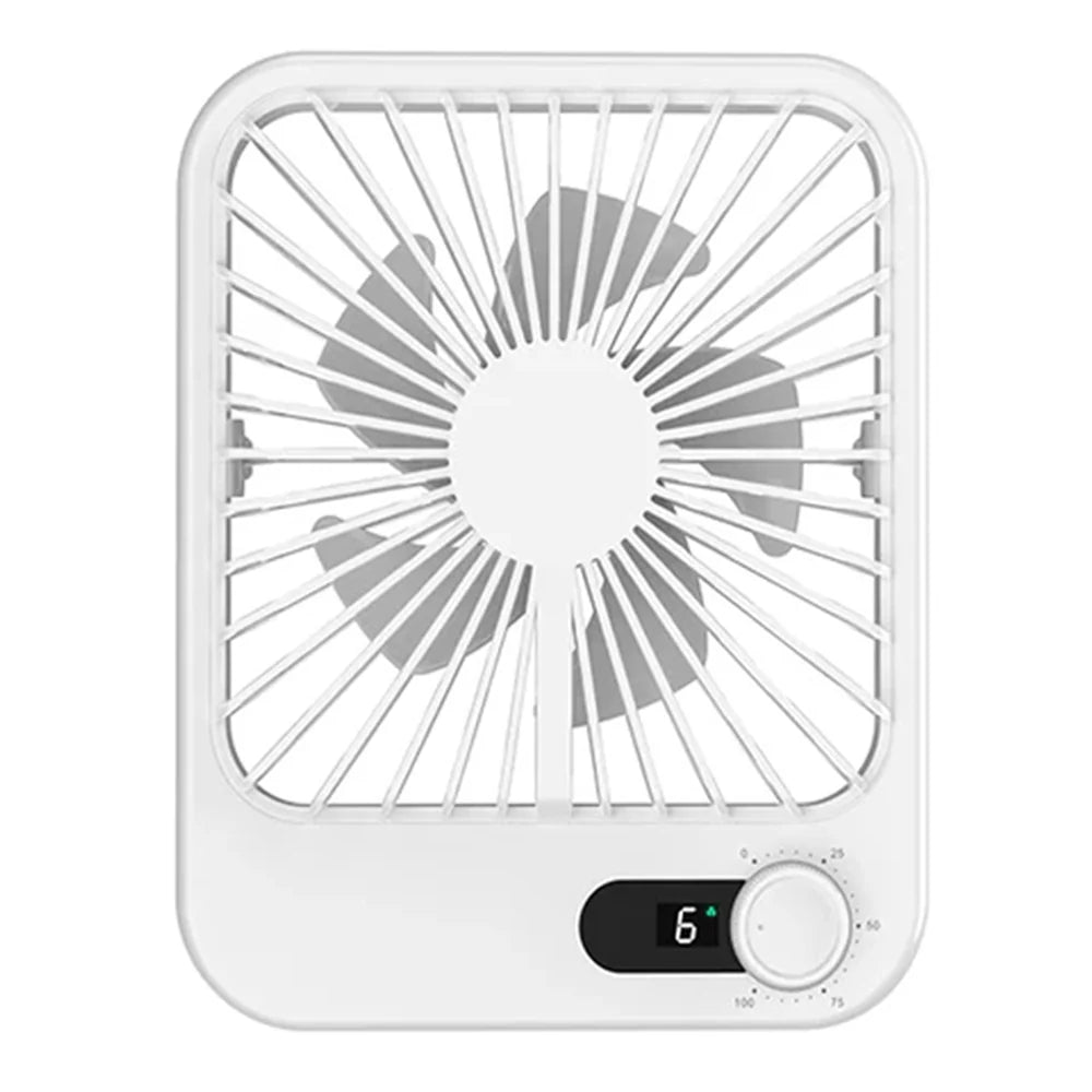 Rechargeable Portable Fan-SA2411-66 Table Fan Apricot
