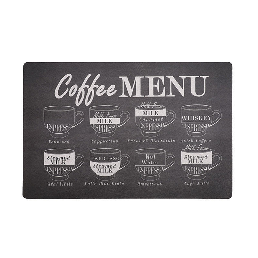 2pc Leather Placemats-5746Coffee Menu(SA2405-260) Table Mats Apricot