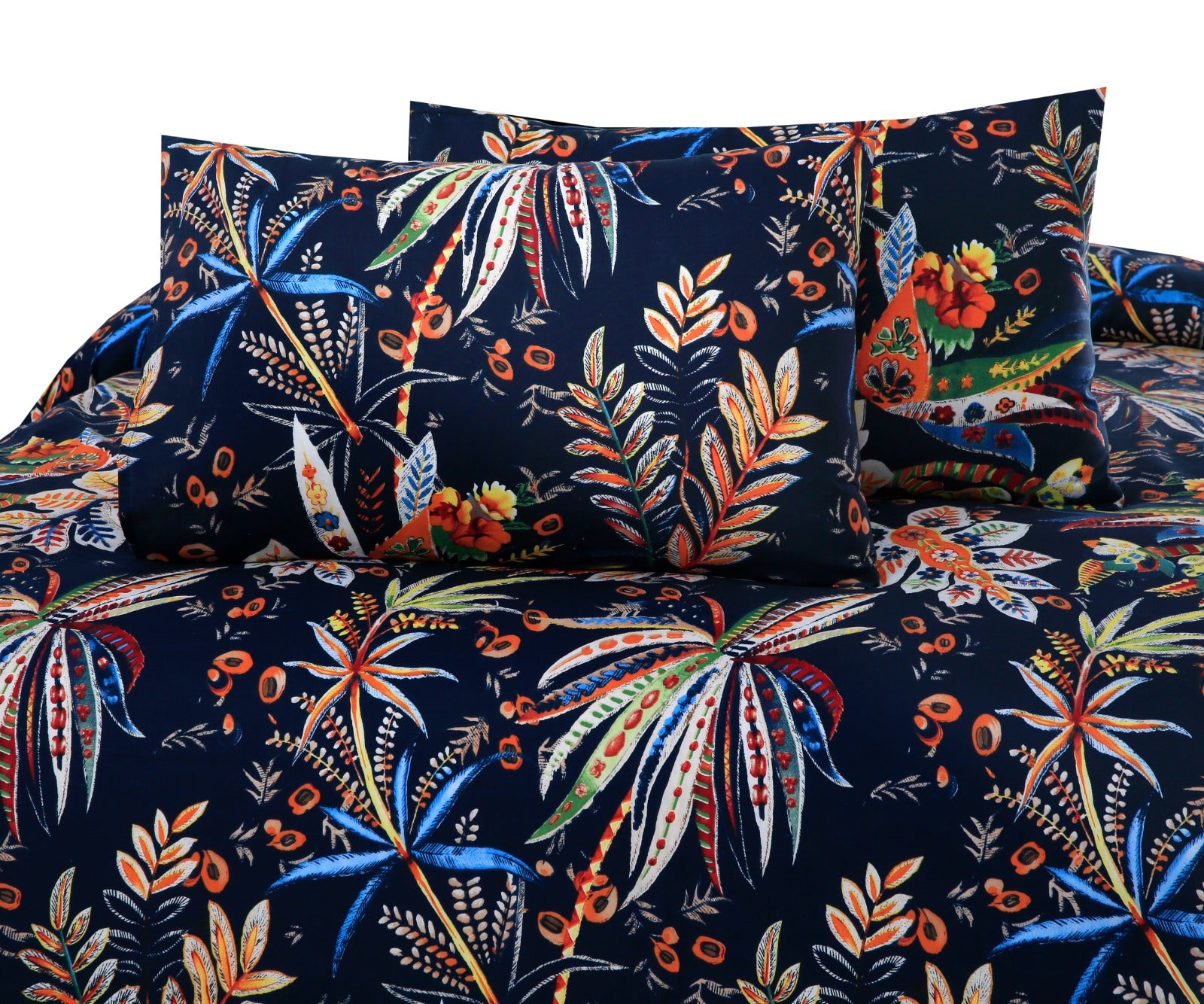 3 PCs Double Bed Sheet -Johana Bed Sheets Apricot