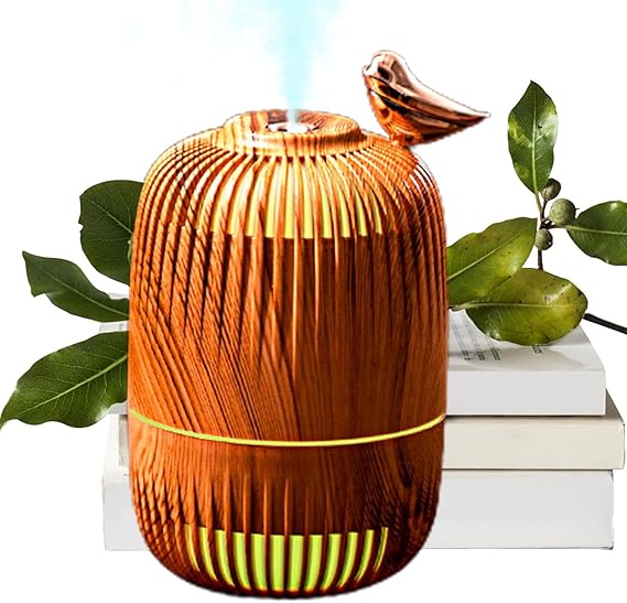 300ML Birdcage Design Desk Air 1459-1Humidifier-SA2405-195 Apricot