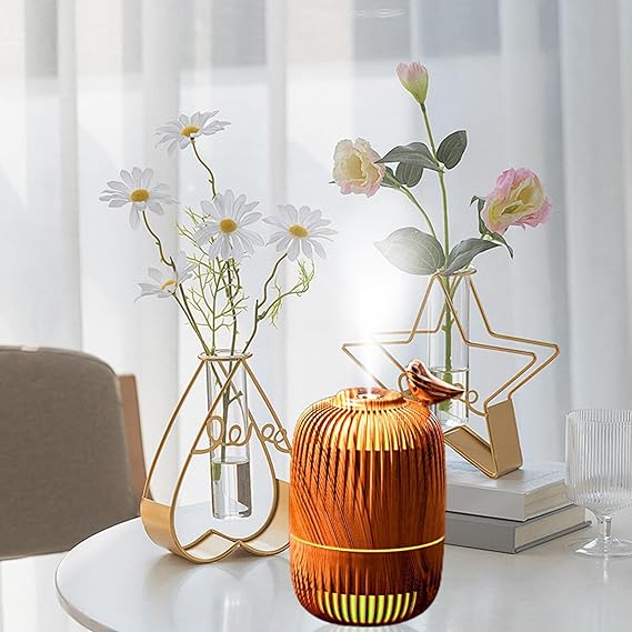 300ML Birdcage Design Desk Air 1459-1Humidifier-SA2405-195 Apricot