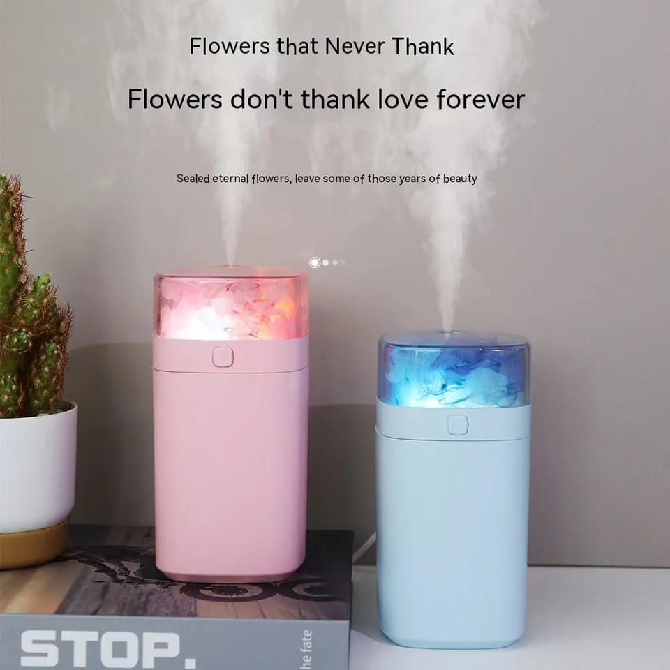 300ML USB Colorful Ultrasonic 14716Air Humidifier(SA2405-196) Apricot
