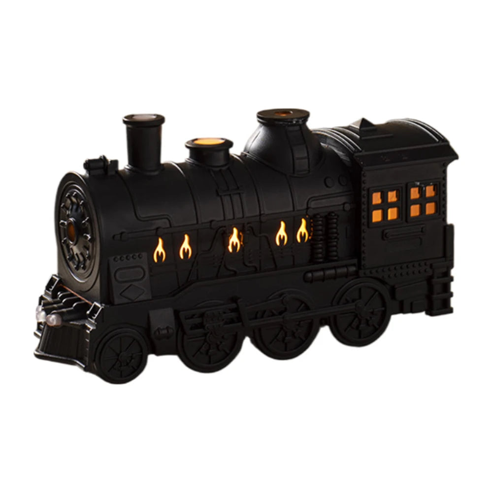 300ml Train Shape Aromatherapy Light Diffuser5659 Humidifier-SA2405-188 Apricot
