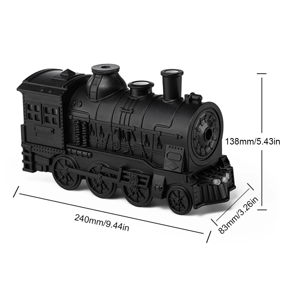 300ml Train Shape Aromatherapy Light Diffuser5659 Humidifier-SA2405-188 Apricot