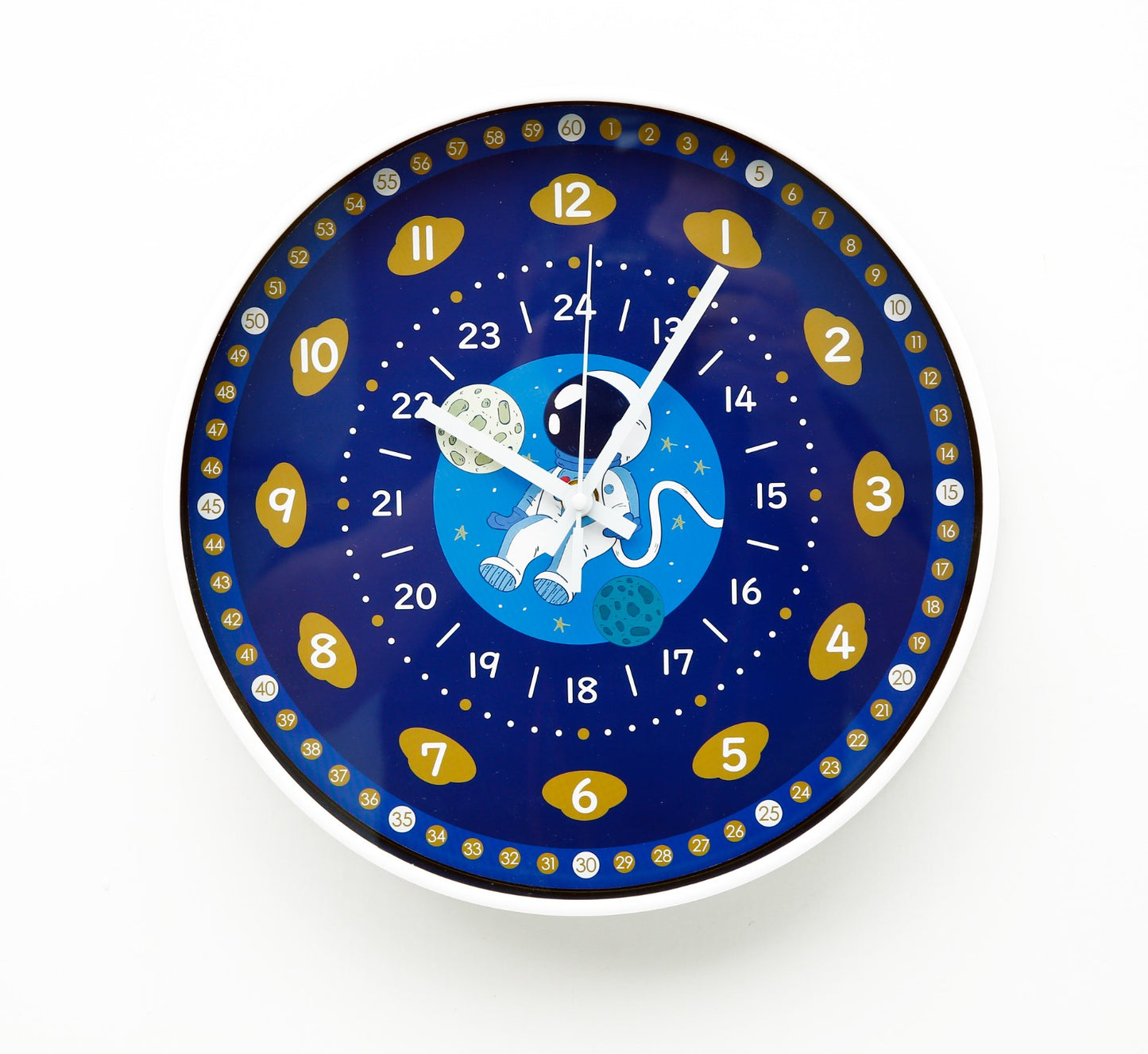 30CM Wall Clock-Space 5869 (SA2405-224) Clock Apricot