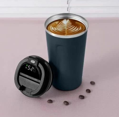 510ML Thermo Coffee Mug with Hermetic Temperature (SA2510-074)Azul Blue Tumbler Apricot