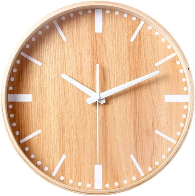 36 Cm Wall Clock SA2311-189-WD006 Clock Apricot