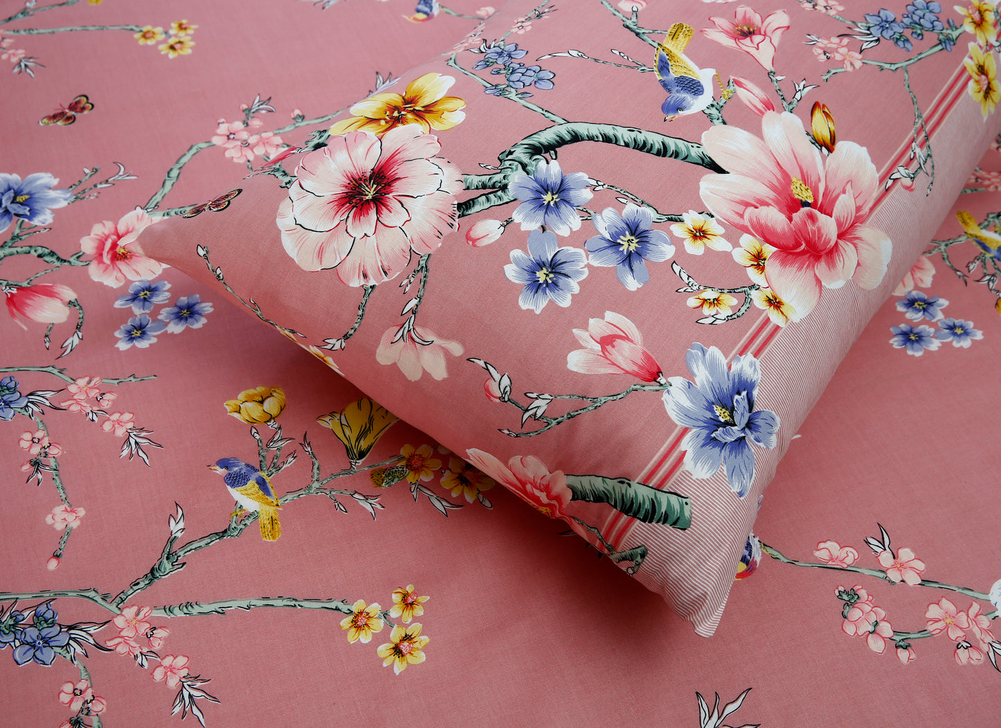 2Pcs Single Bed Sheet-SB-243(4942) Apricot