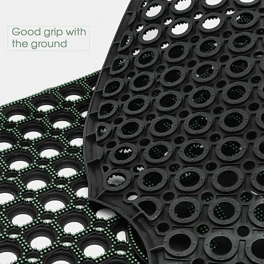 Outdoor Indoor Antislip Door Mat-SA2553-07(Green) Door Mats Apricot