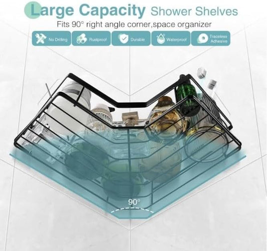 5PCs Wall Mounted Organizers-SA2408-112 Bathroom Accessory Sets Apricot