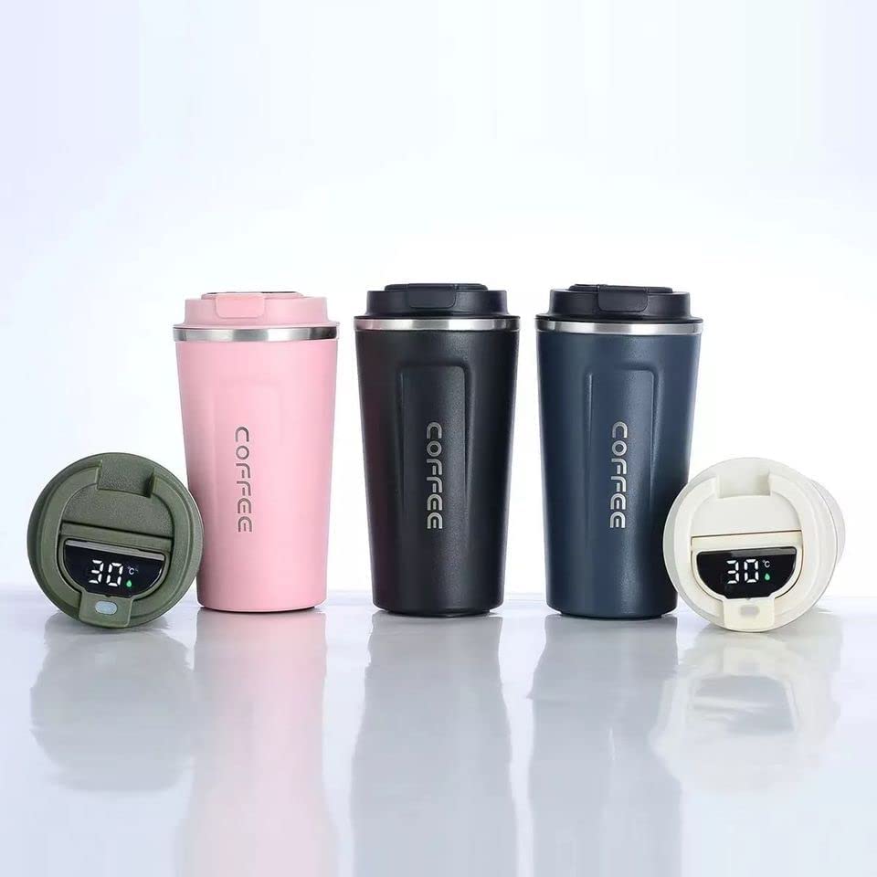 510ML Thermo Coffee Mug with Hermetic Temperature (SA2510-074)Azul Blue Tumbler Apricot