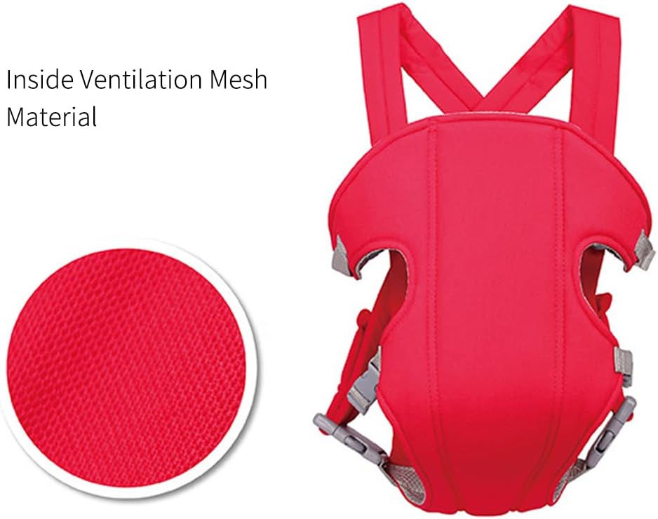 4-in-1 Baby Carrier Bag Adjustable with Comfortable Head Support & Buckle Straps-SA2408-276 Blankets Apricot