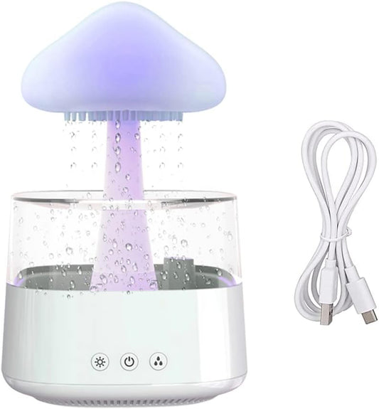 Cloud Rain Humidifier With 7 Colors Light-SA2411-62 Apricot