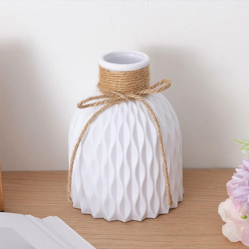 2PCs Nordic Style Vase Container (SA2510-088) Candle Stand Apricot