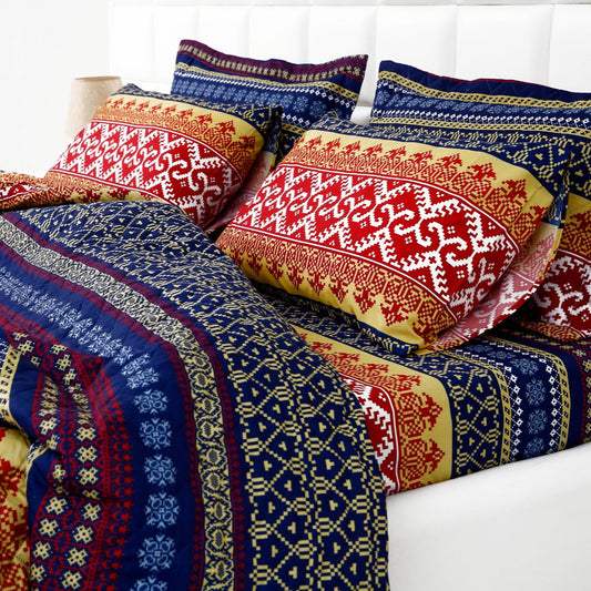 6 PCs Bed Spread Set-Express Bed Spread Apricot