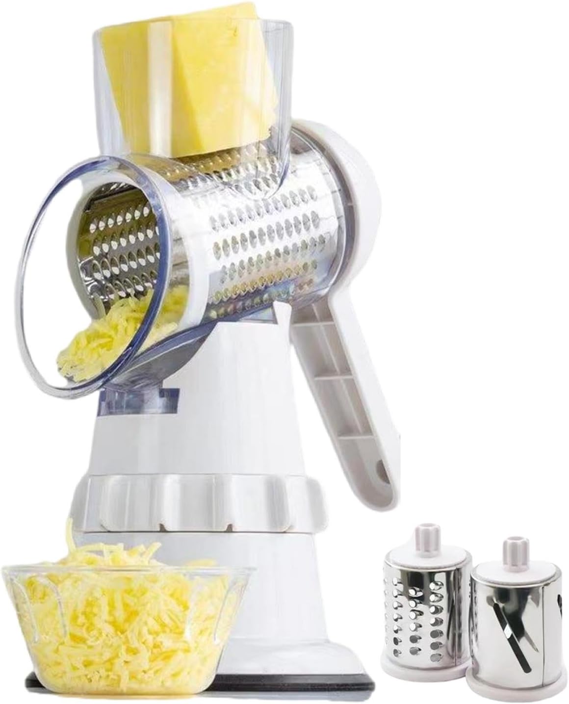 Vegetable Slicer with 3 Interchangeable Blades (SA2510-020)White Spice and sugar Jar Apricot