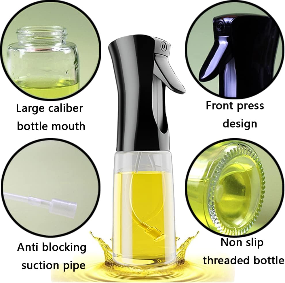 300ML Oil Spray Bottle-SA2411-46 Spice and sugar Jar Apricot