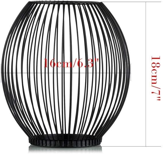 Metal Candle Stand-Black(SA2405-20) Tissue Box Apricot