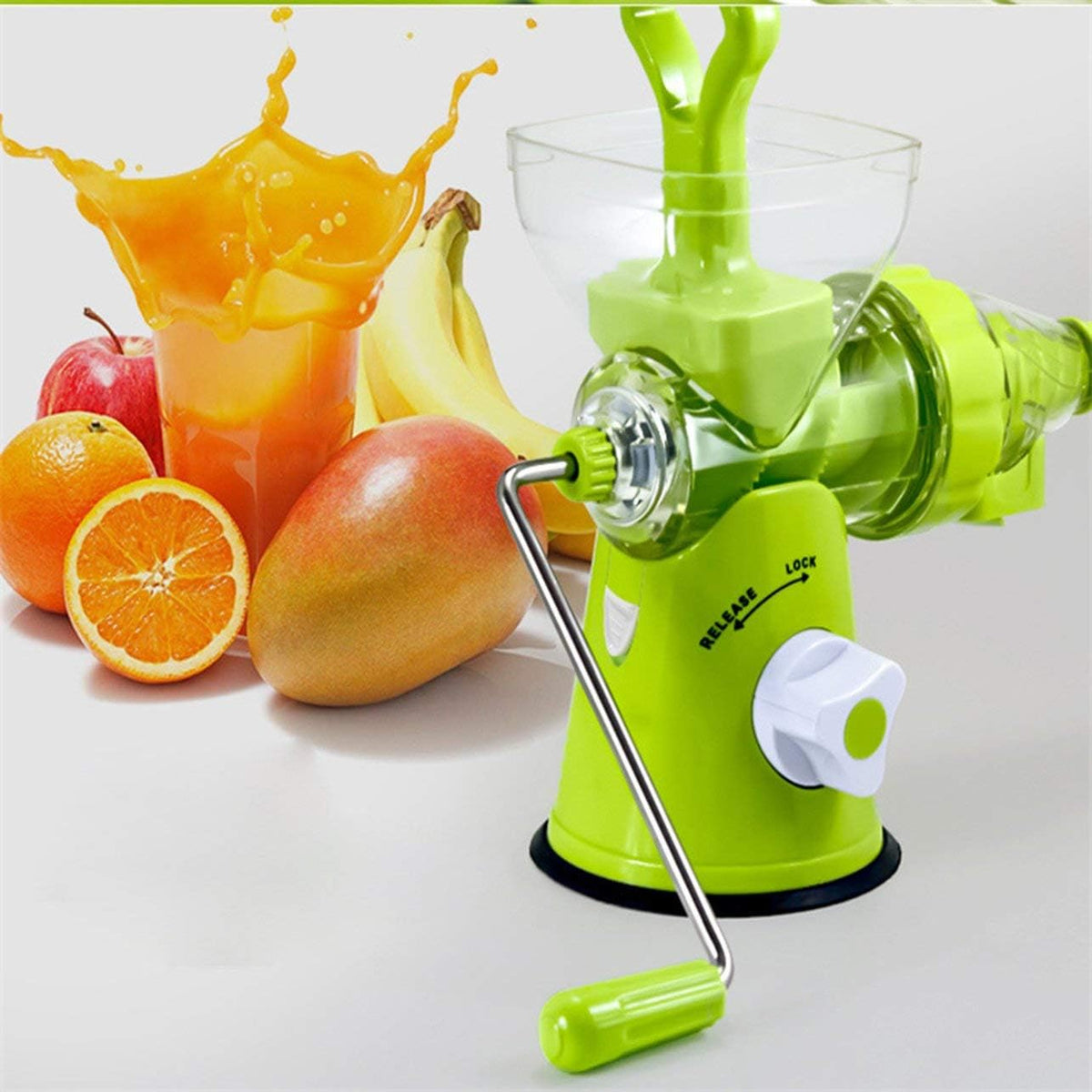 Multifunction Manual Juicer (SA2510-019) Spice and sugar Jar Apricot
