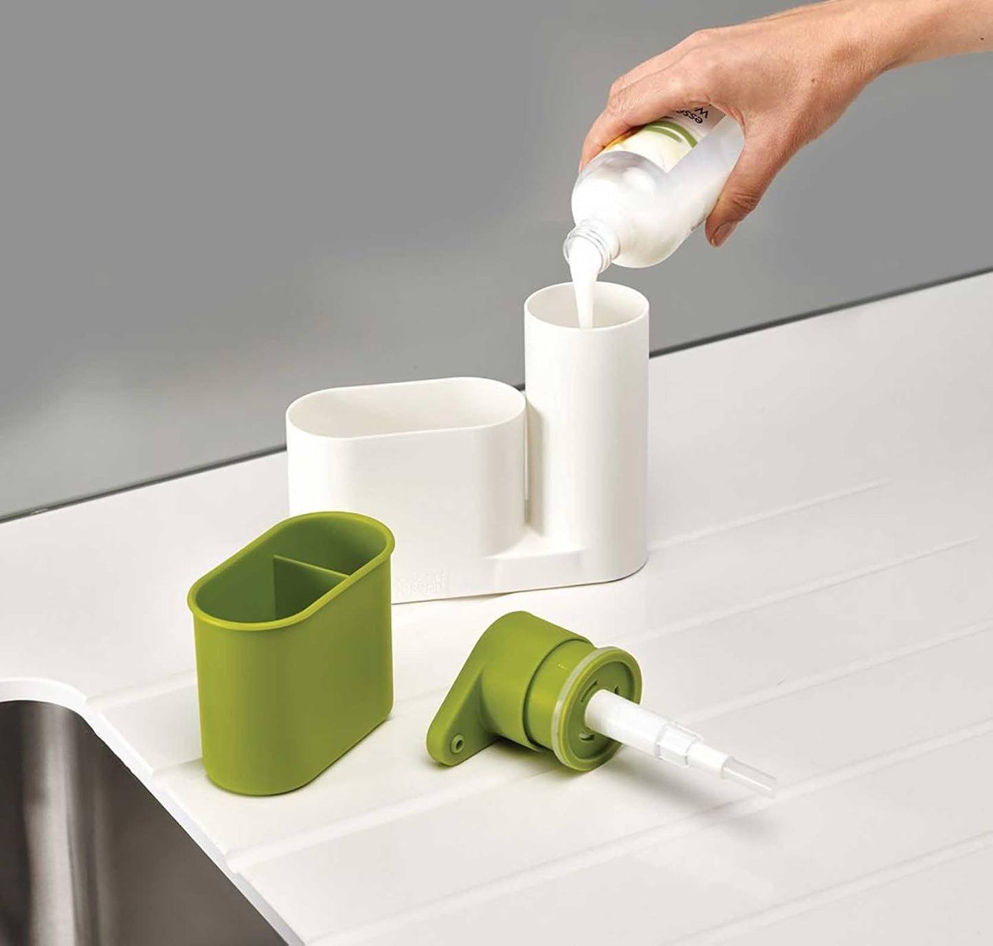 2PCs Sink Tidy Set-SA2408-93 Bathroom Accessory Sets Apricot