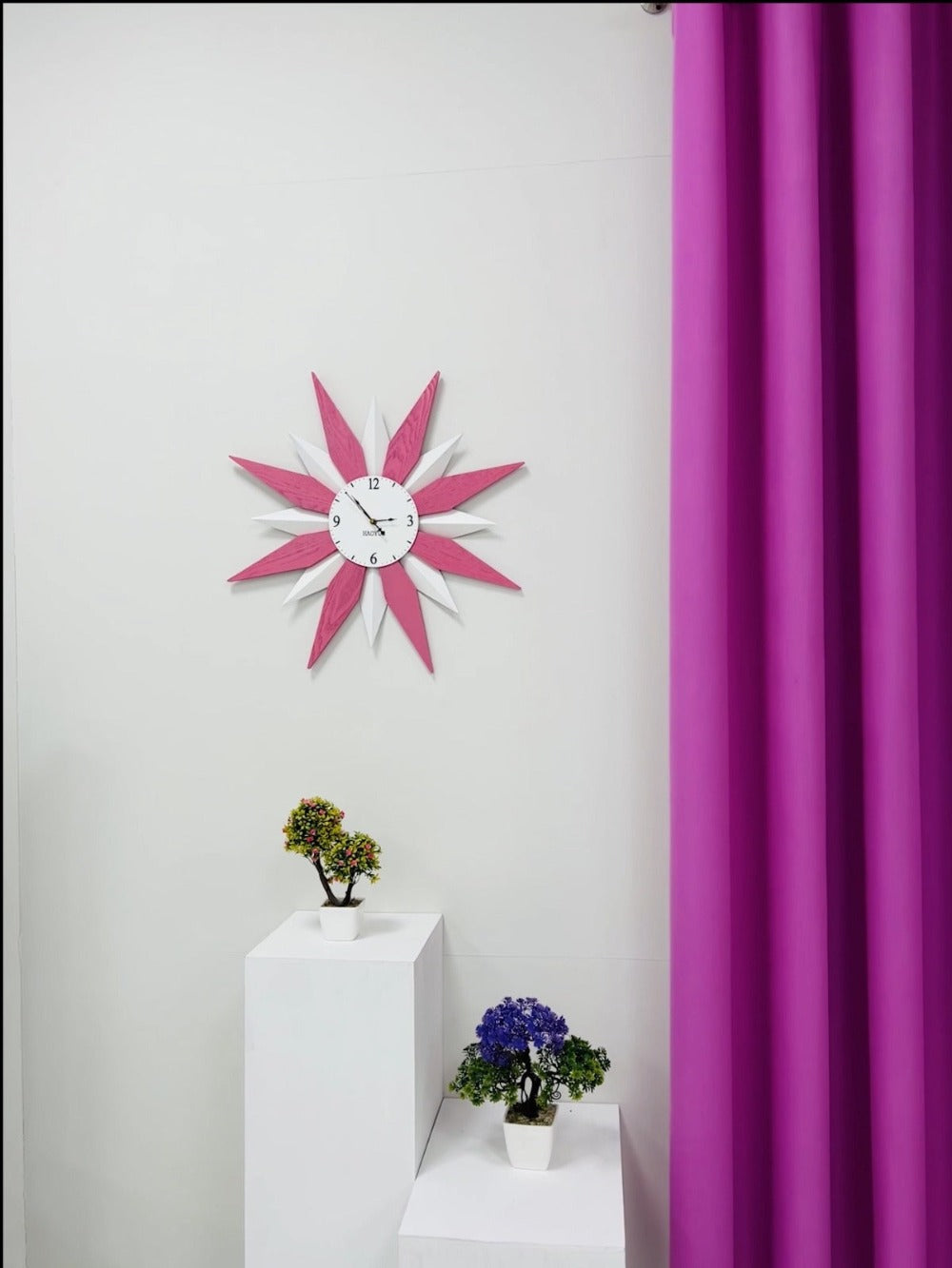 62Cm Wall Clock SA2311-188-WD009 Clock Apricot