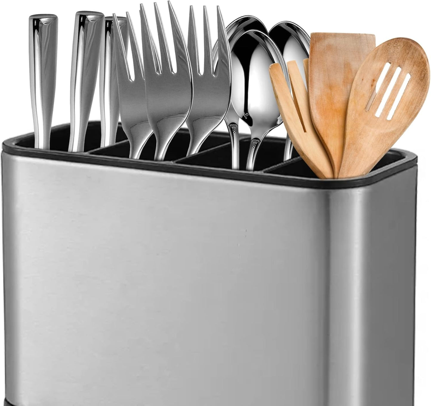 1PC Cutlery Holder With Drainer SA2411-45 Spice and sugar Jar Apricot