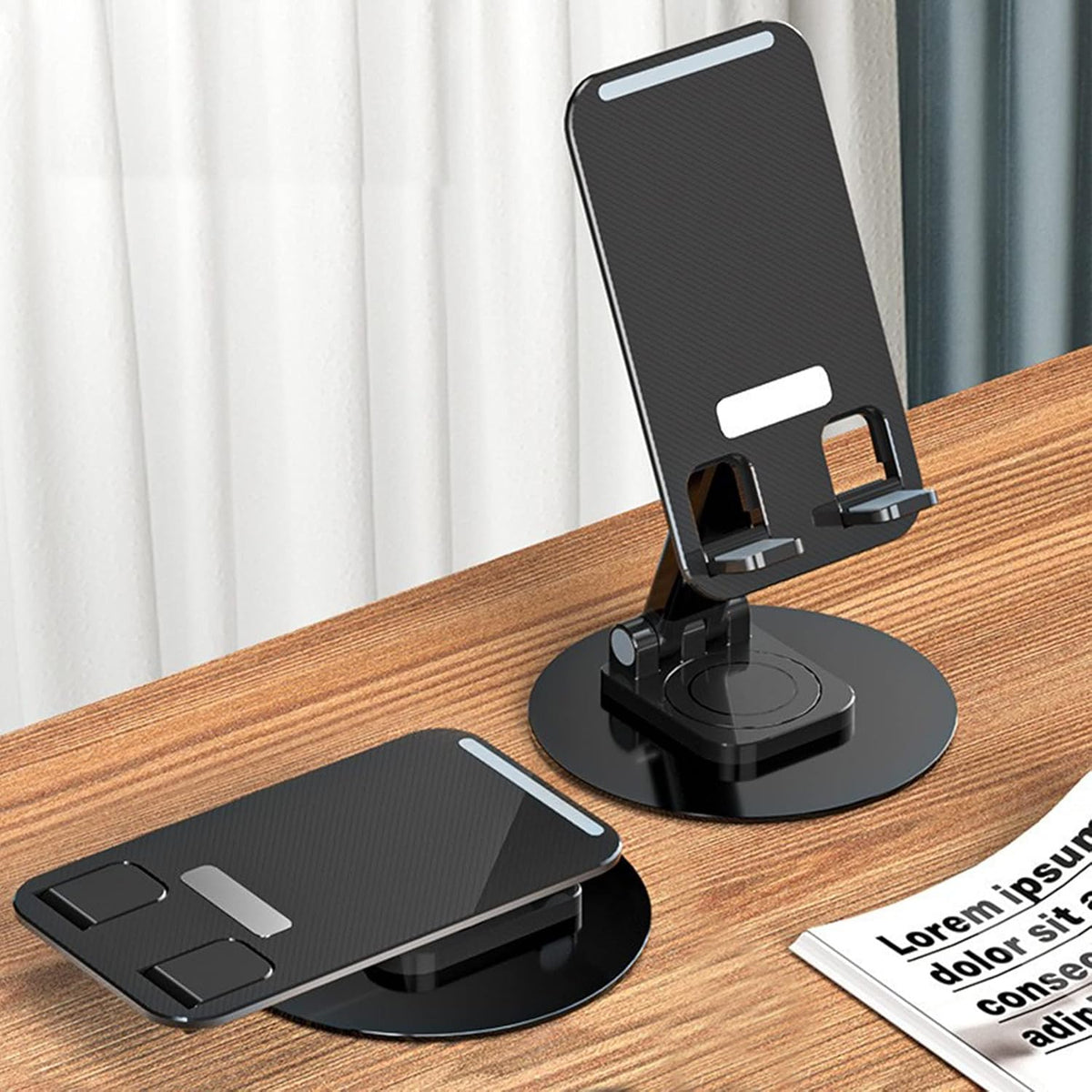 360° Rotatable and Foldable Cell Phone Holder (SA2510-063) Laptop Bag Apricot