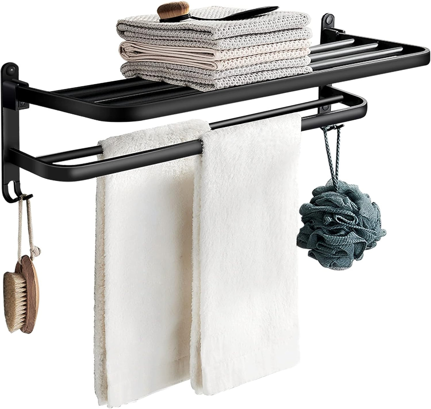 6PCs Wall Mounted BathRoom Set-SA2408-143 Bathroom Accessory Sets Apricot