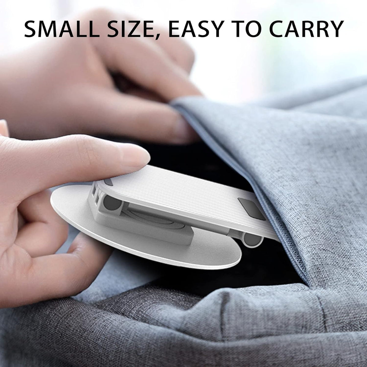 360° Rotatable and Foldable Cell Phone Holder (SA2510-063) Laptop Bag Apricot