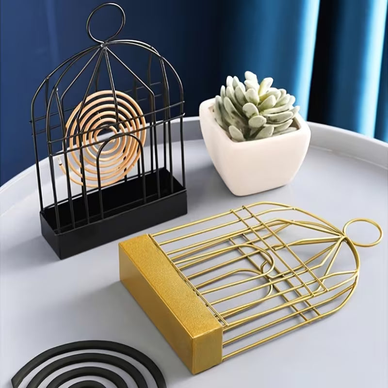 Mosquito Coil Holder (SA2512-03)Black Storage Organizer Apricot
