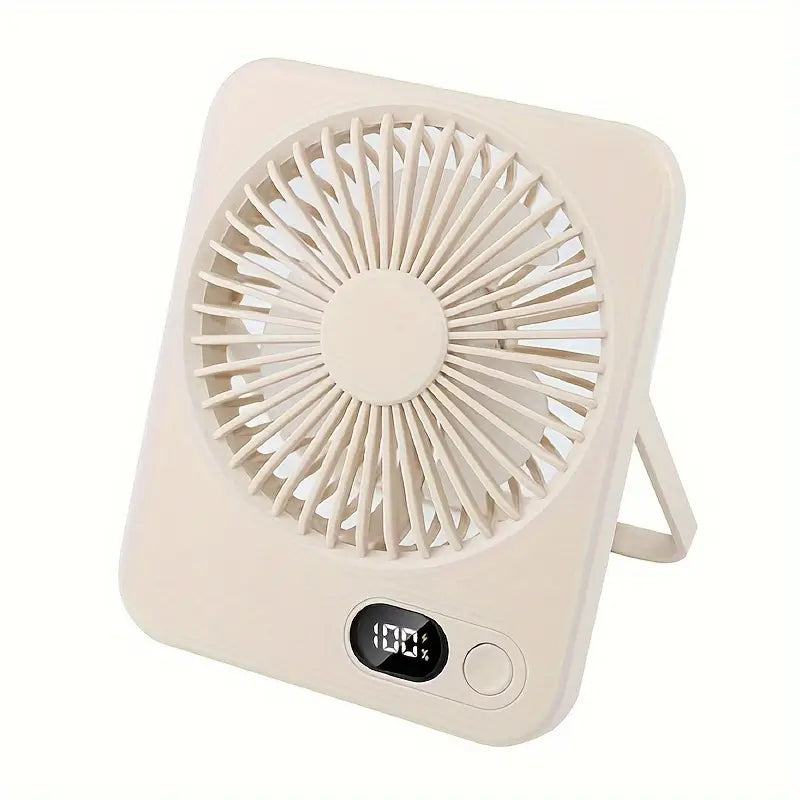 Rechargeable Portable Fan-SA2411-66 Table Fan Apricot