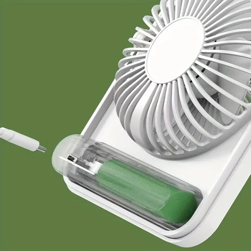 Rechargeable Portable Fan-SA2411-66 Table Fan Apricot