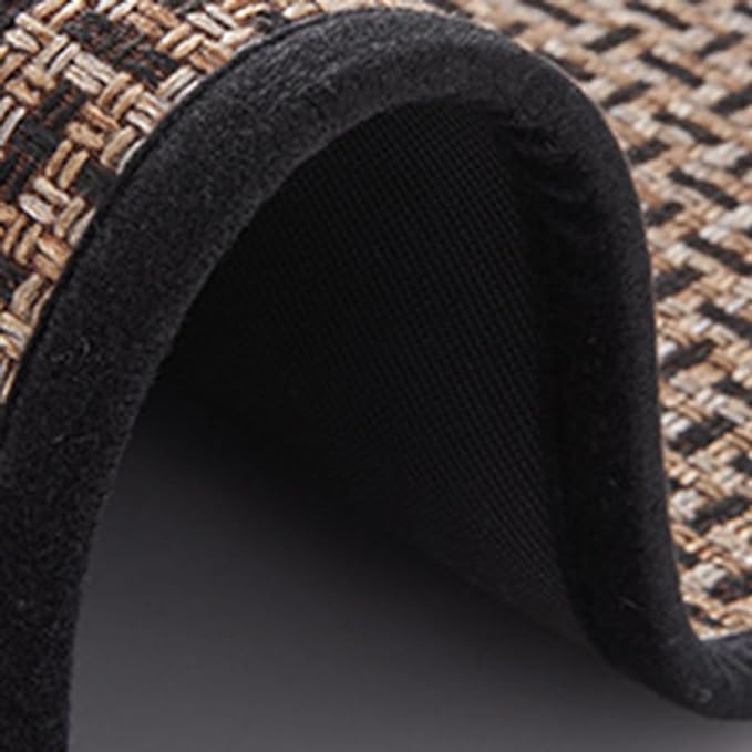 Anti-SLIP DOOR MAT 5772 -BLACK TEXTURE Door Mats Apricot
