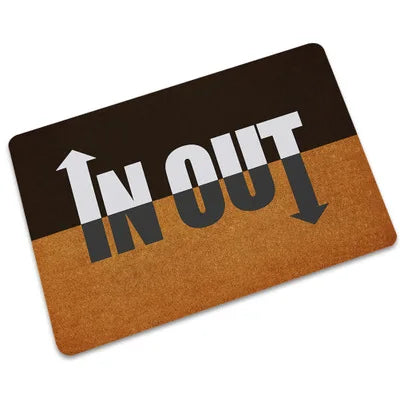 Anti-Slip Door Mat(312)-IN & OUT Door Mats Apricot