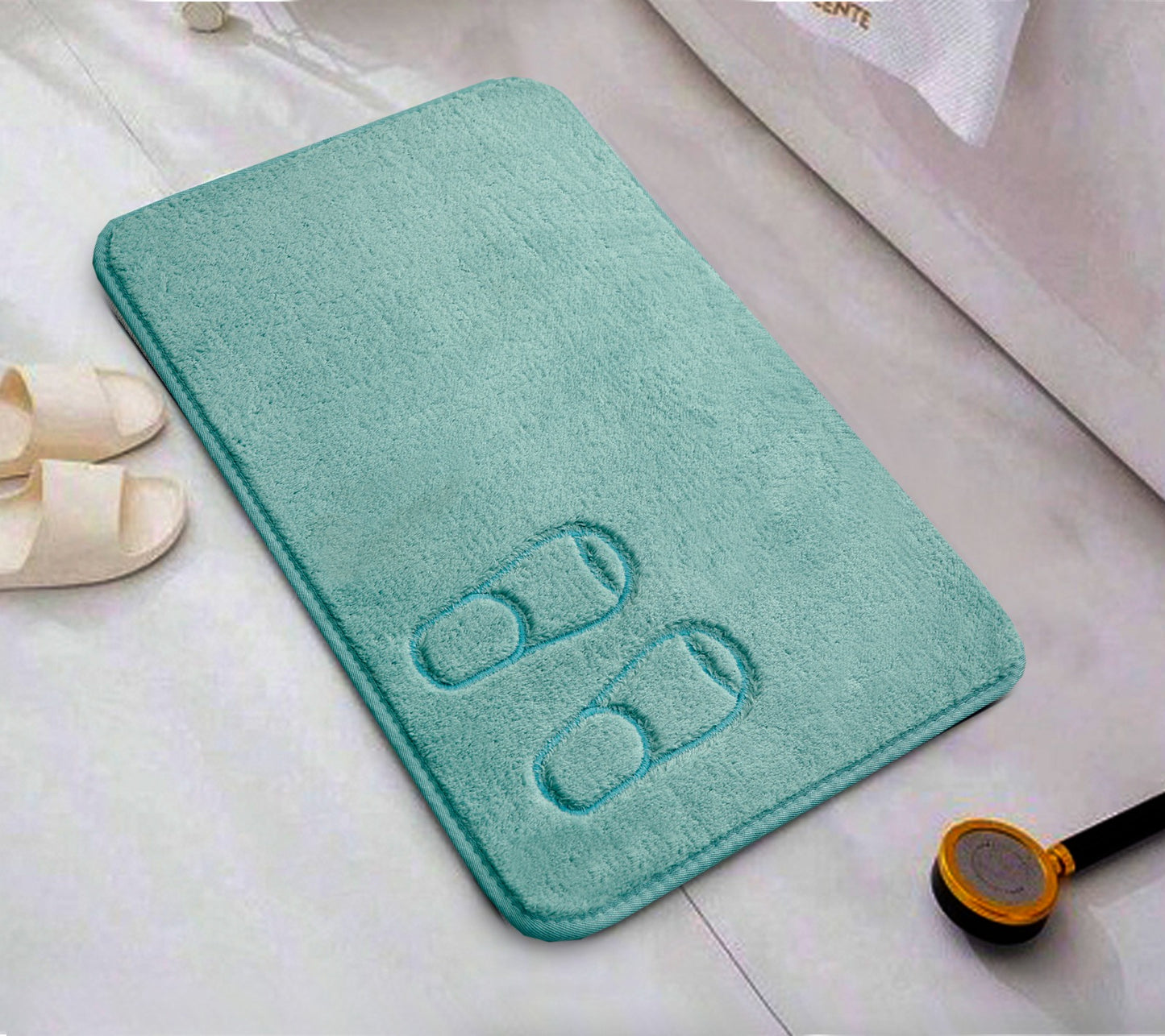 Anti-Slip Door Mat(318)-Mint Feet Door Mats Apricot