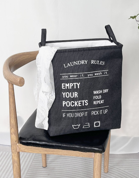 Rectangular Eva Collapsible Laundry Basket2616-Black