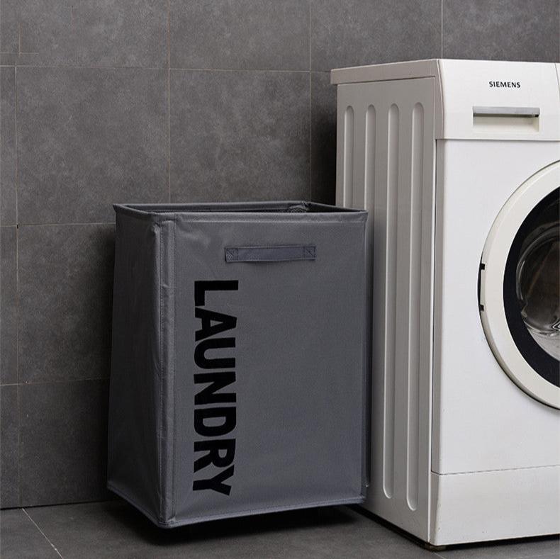 Cart Laundry Basket with Wheel-Grey(5394) Apricot