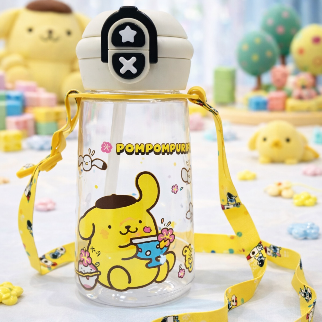 Cute Cartoon Water Bottle (SA2510-147)Yellow Apricot
