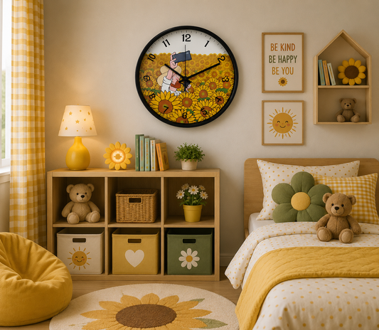 30CM Wall Clock- (SA2311-10) F Clock Apricot