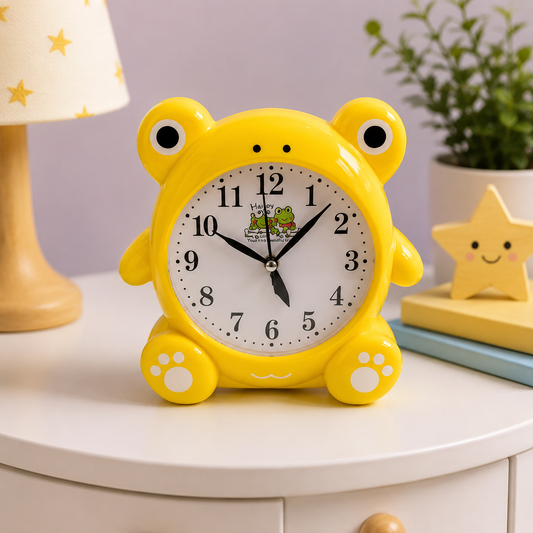 KIDS Clock SA2405-241 YELLOW Clock Apricot