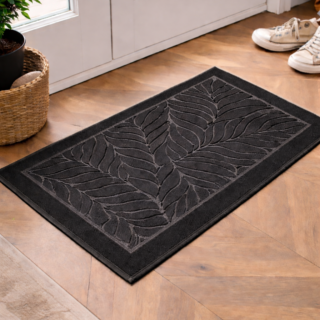 Anti-Slip Door Mat (SA2510-118Black Door Mats Apricot