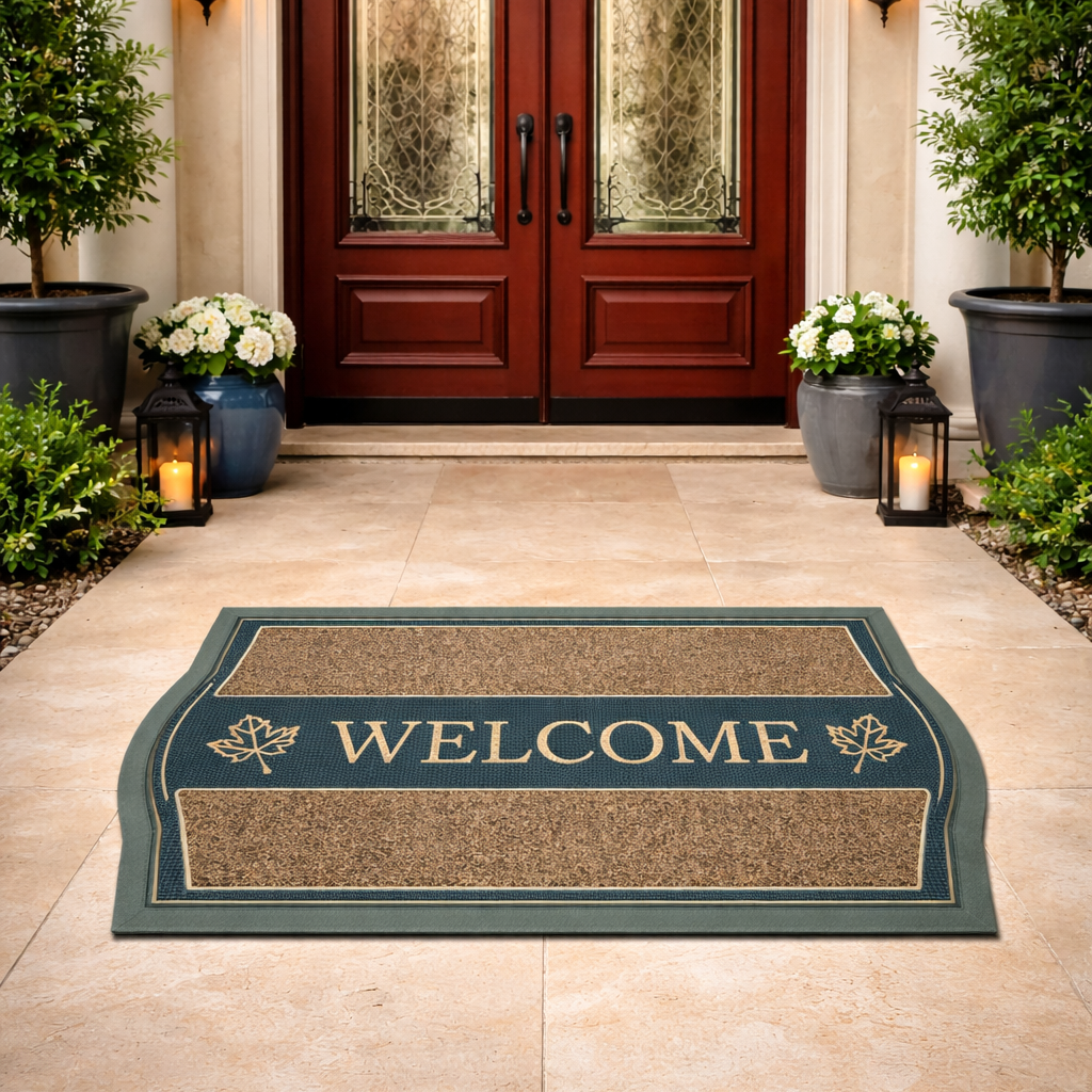 Outdoor Indoor Antislip Door Mat (SA2510-122) Door Mats Apricot