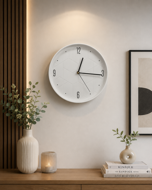 30CM Wall Clock- (SA2405-205) Clock Apricot