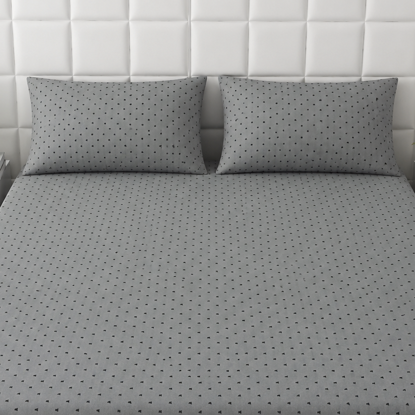Fitted Bed Sheet-FT0013 Fitted Sheets Apricot