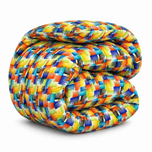 1 PC Single Razai- SWC012 Comforters Apricot