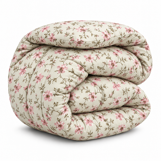 1 PC Single Razai- SWC006 Comforters Apricot