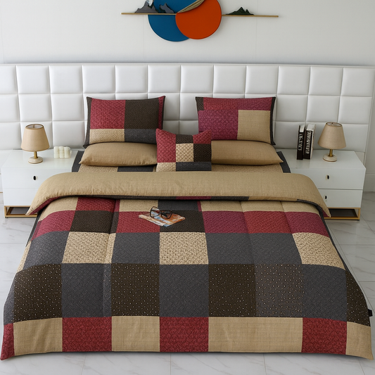 Duvet Cover-Aurora Bed Sheets Apricot