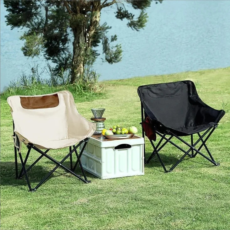 Foldable Chair Outdoor(SA2405-143)-Cream – Apricot